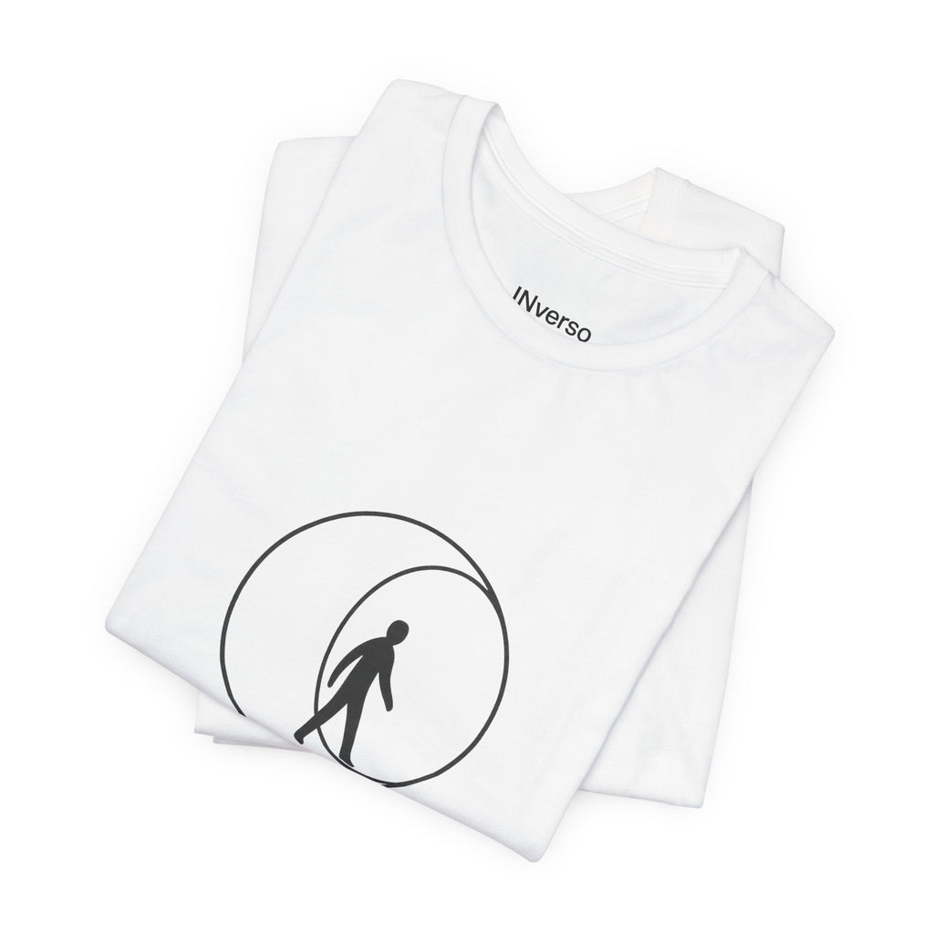 T-Shirt — Minimal ‘Viaggio’ Chest Logo Tee