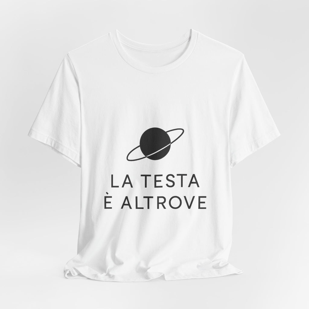 T-Shirt — Minimal ‘Altrove’ Chest Logo Tee