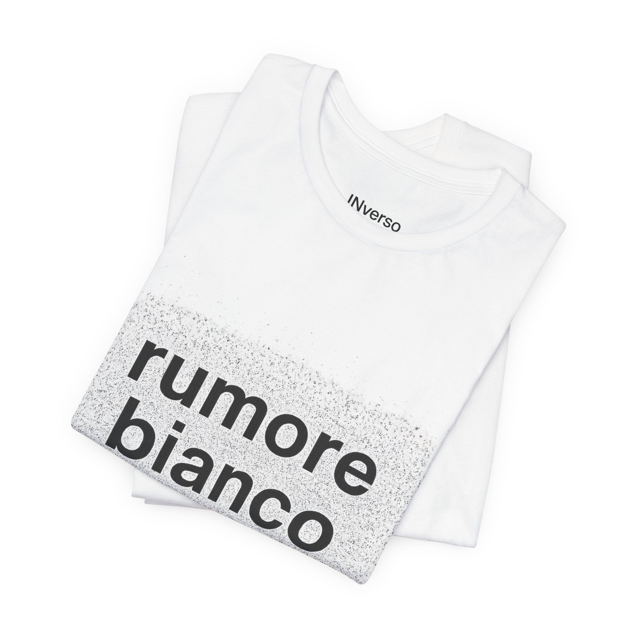 T-Shirt — Minimal ‘Rumore’ Chest Logo Tee