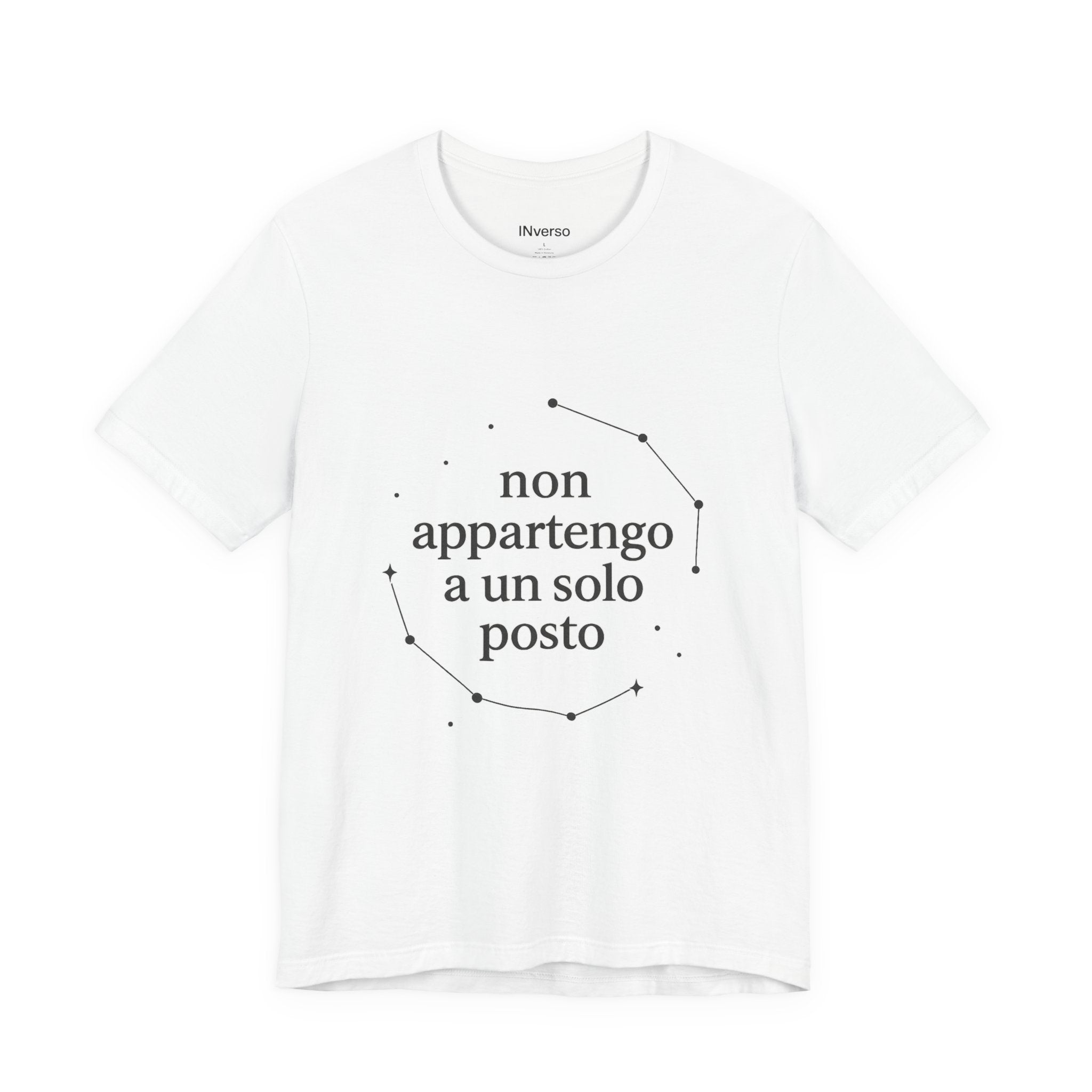 T-Shirt — Minimal ‘Posto’ Chest Logo Tee