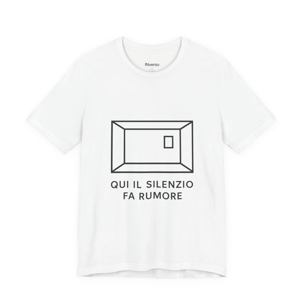 T-Shirt — Minimal ‘Rumore’ Chest Logo Tee