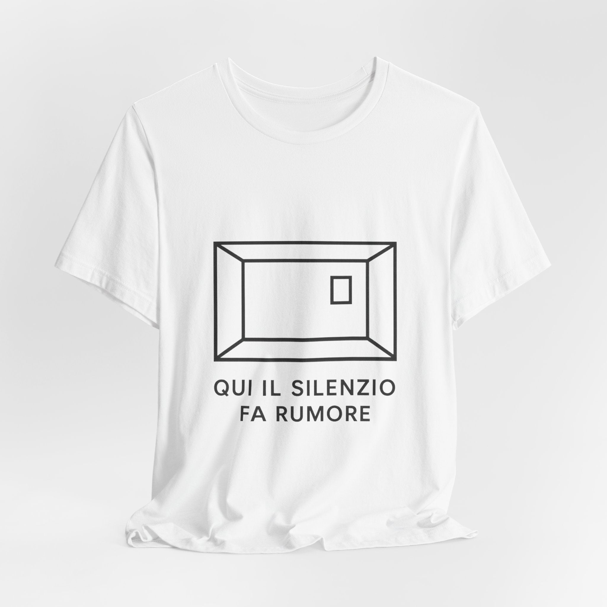 T-Shirt — Minimal ‘Rumore’ Chest Logo Tee