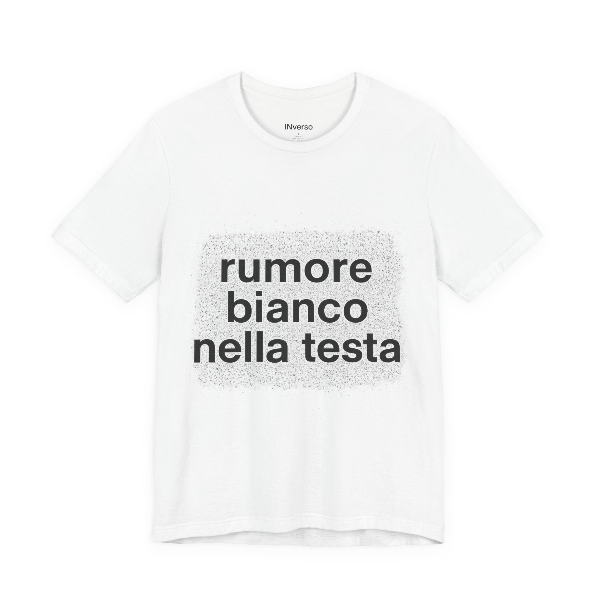 T-Shirt — Minimal ‘Rumore’ Chest Logo Tee