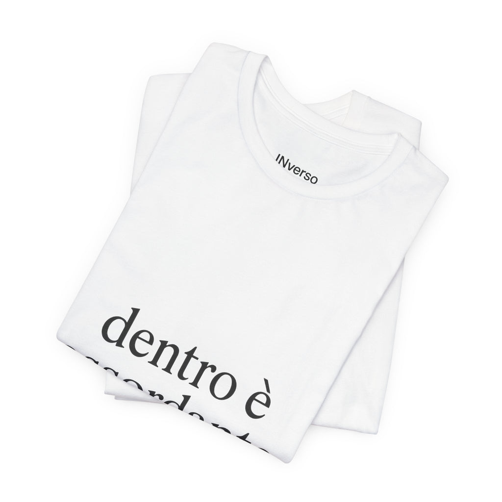 T-Shirt — Minimal ‘Assordante’ Chest Logo Tee