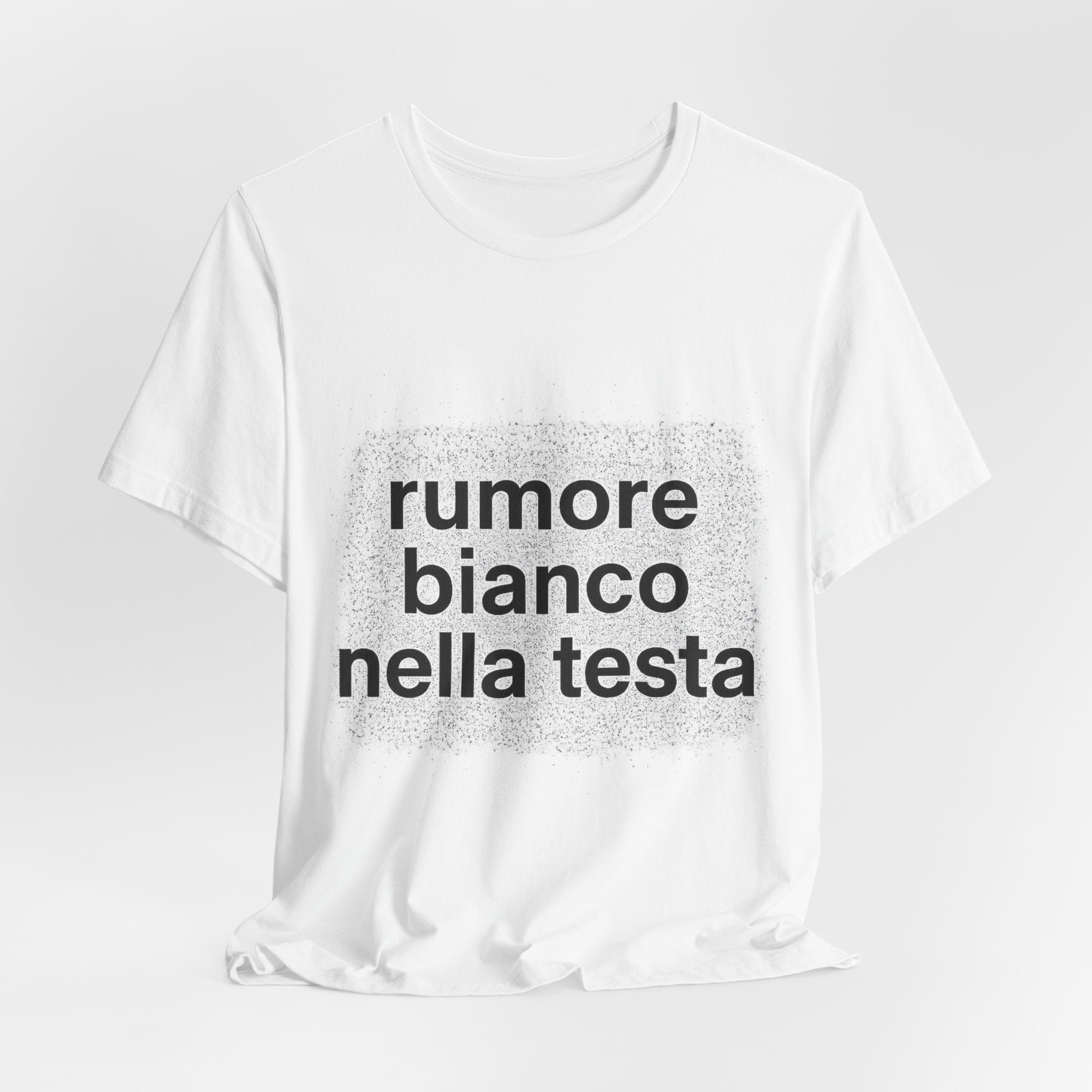 T-Shirt — Minimal ‘Rumore’ Chest Logo Tee
