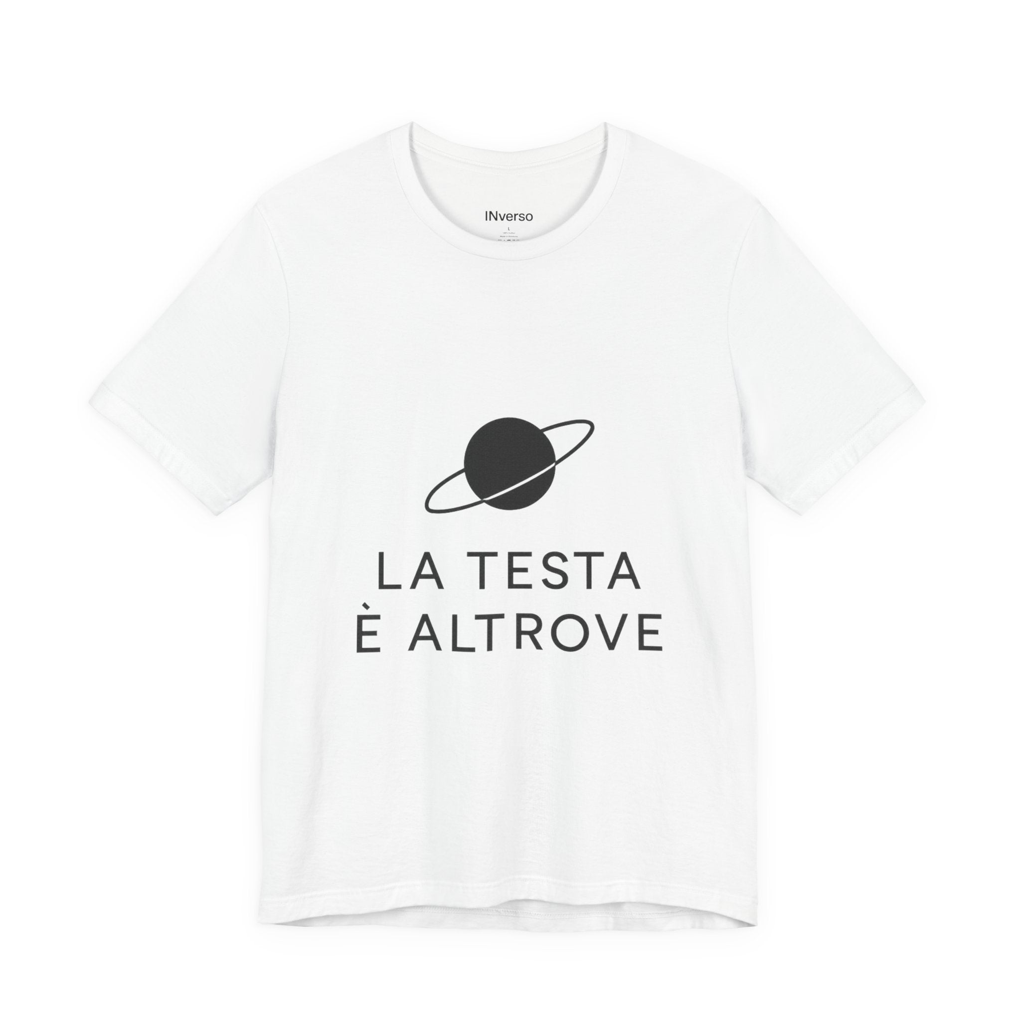 T-Shirt — Minimal ‘Altrove’ Chest Logo Tee